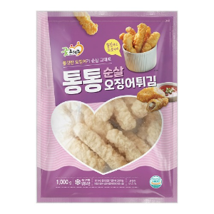 [굿프랜즈] 통통순살오징어튀김 1kg